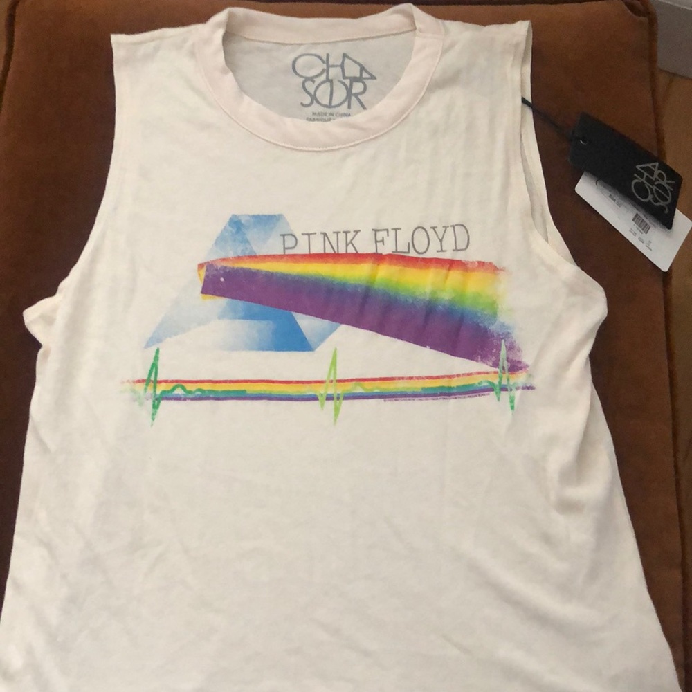 NWT Chaser Pink Floyd sleeveless t-shirt